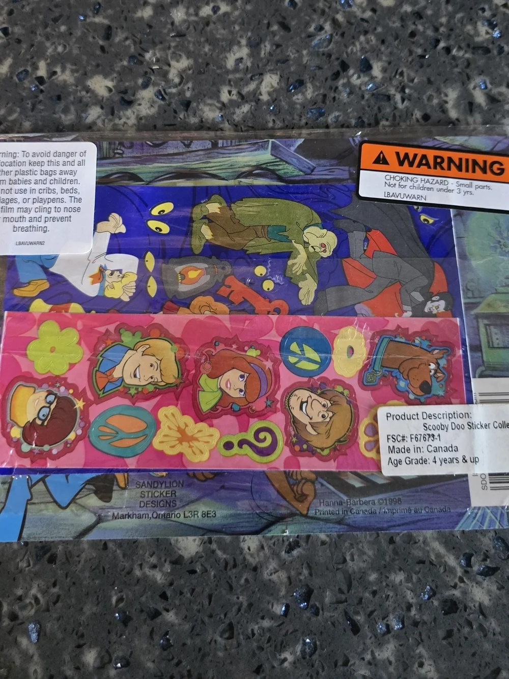 Scooby-Doo Figures & Sticker Book Set Accessories